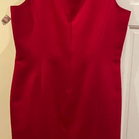 NWT Talbots Red Sleeveless Dress Size 20 - Picture 3 of 3
